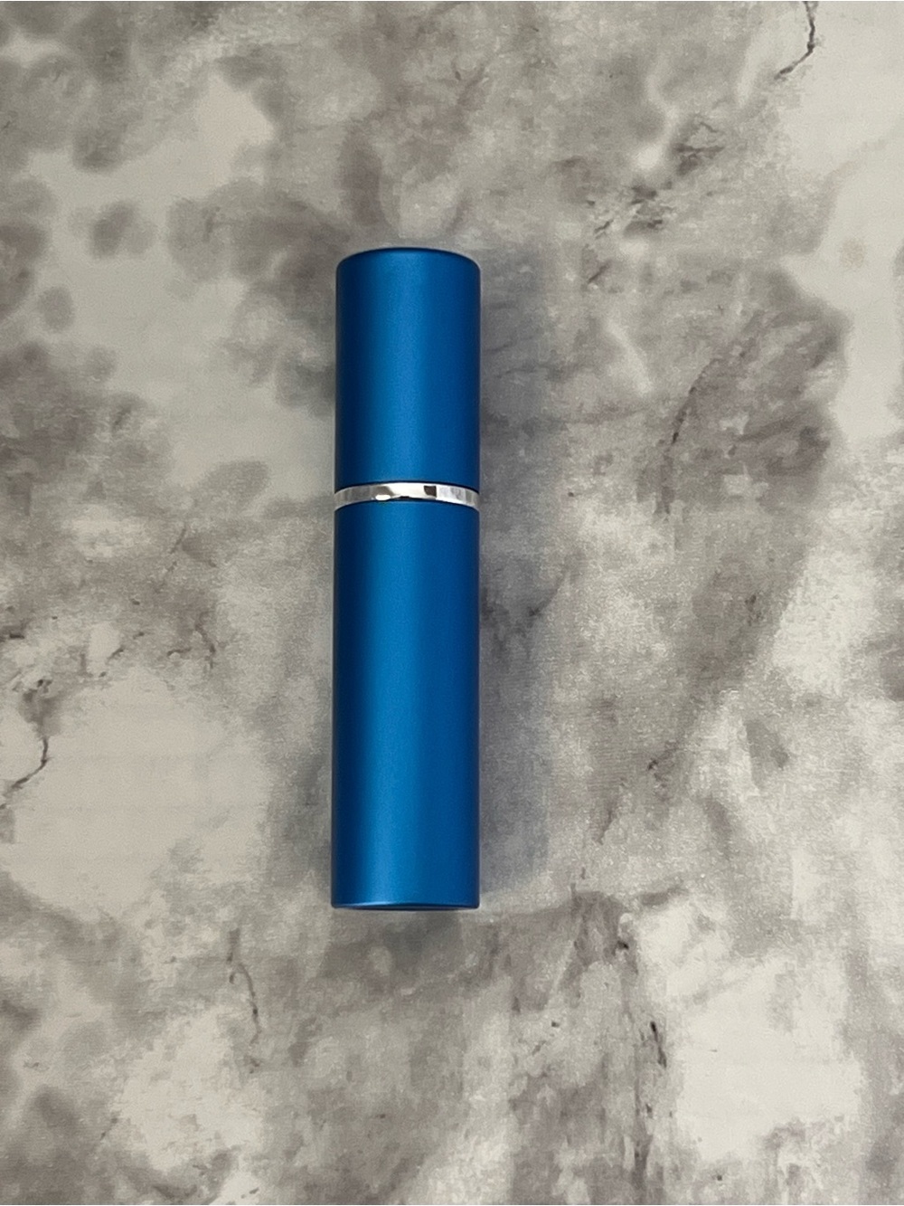 Portable Blue Refillable Perfume Atomizer Free Personalization